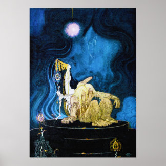 DE TRE PRINSERNA AV BLUE MOUNTAIN POSTER