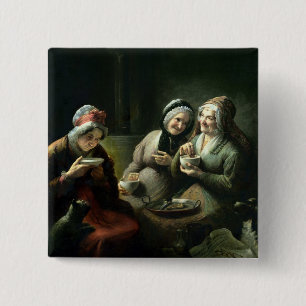 De tre skvaller knapp