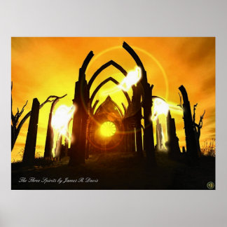 De tre spritdryckerna poster