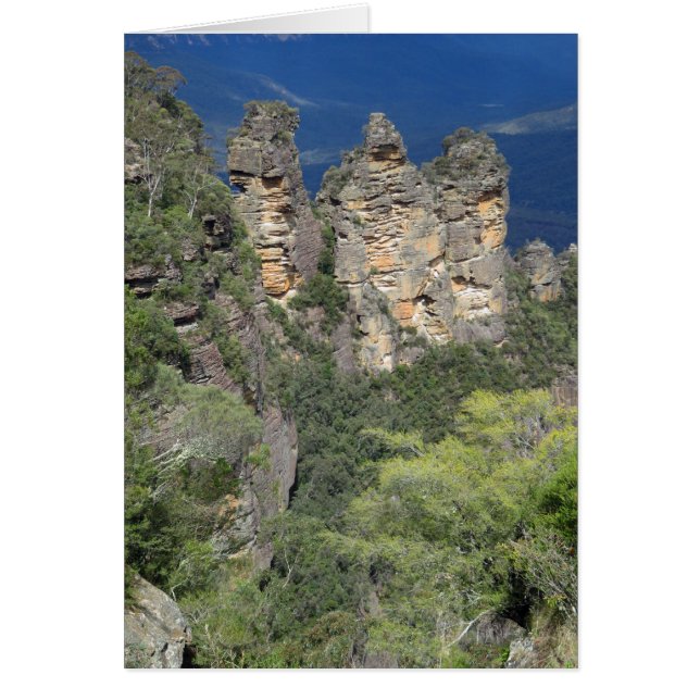 De tre systrarna hälsningskort (Framsidan)