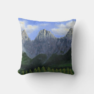 De tre systrarna i Canmore, Alberta, Kanada Kudde