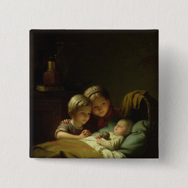 De tre systrarna knapp (Framsida)