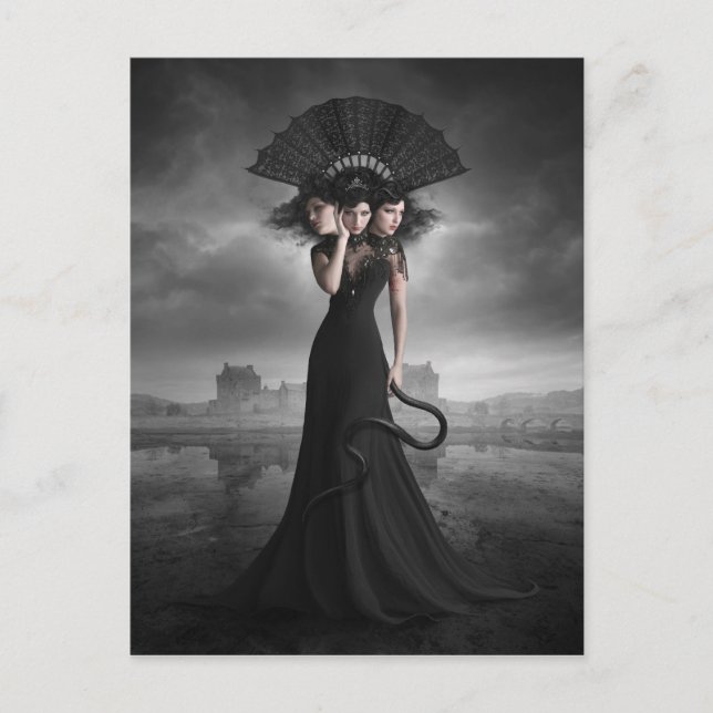 De tre systrarna vykort (Framsida)