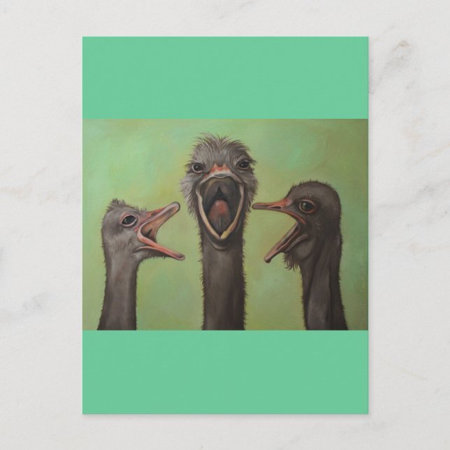 De tre Tendenserna Vykort (Framsida)