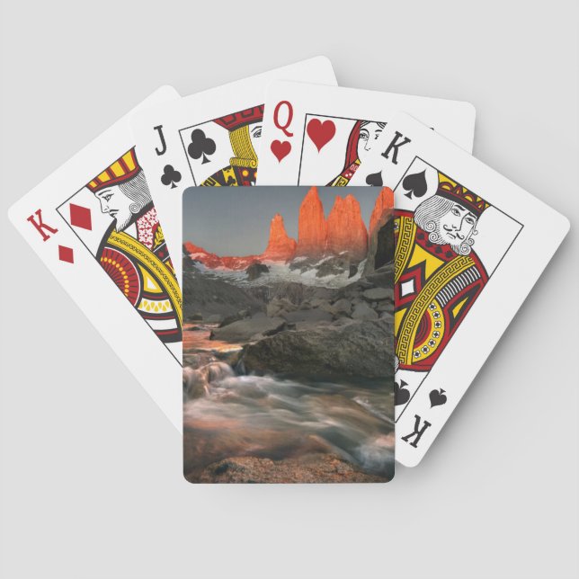 De tre tornen spel kort (Baksidan)