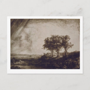 De tre Träden Vykort