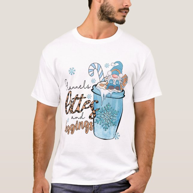 De tre viktigaste Sakerna i vinter T Shirt (Framsida)