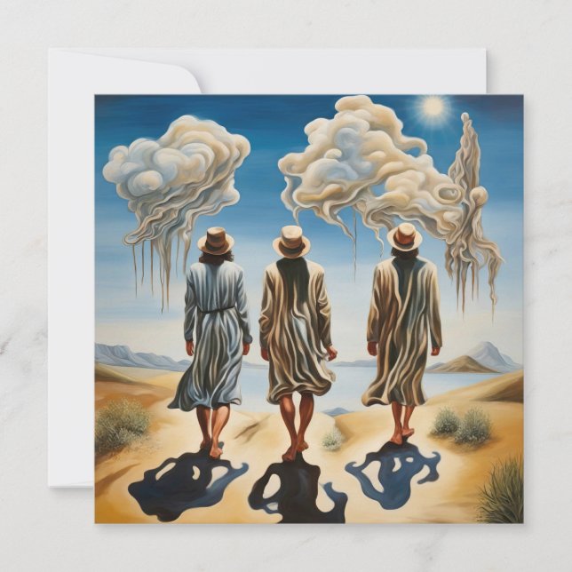 De tre Wise Manar Kort (Framsida)