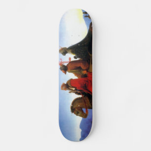 De tre Wisemen Mini Skateboard Bräda 18,5 Cm