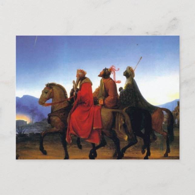De tre Wisemen Vykort (Framsida)
