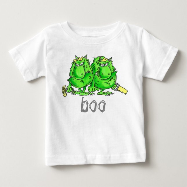 De två fruktansvärda tee shirt (Framsida)