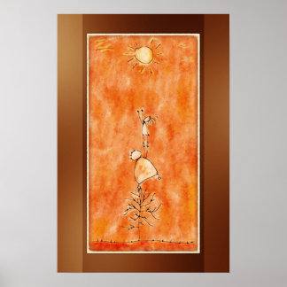 De två och Sol Poster