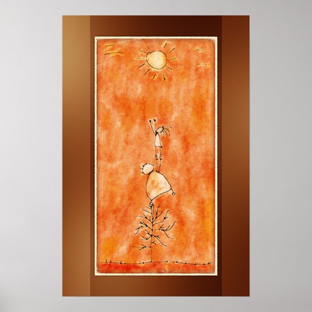 De två och Sol Poster (Framsidan)