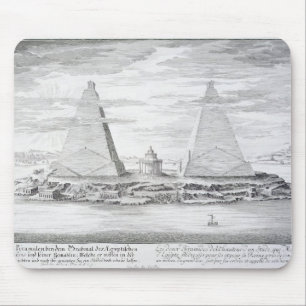 De två pyramiderna av Moeris, kung av egyptenen Musmatta