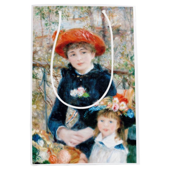 De två systrarna på Terrace Auguste Renoir (Framsidan)