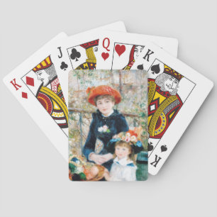 De två systrarna på Terrace Auguste Renoir Casinokort