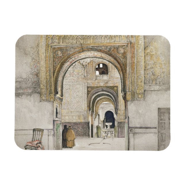 De två systrarna (Sala de las dos Herma) Magnet (Horisontell)