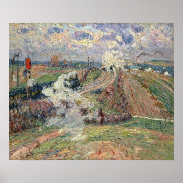 De två Tåg Poster (Framsidan)