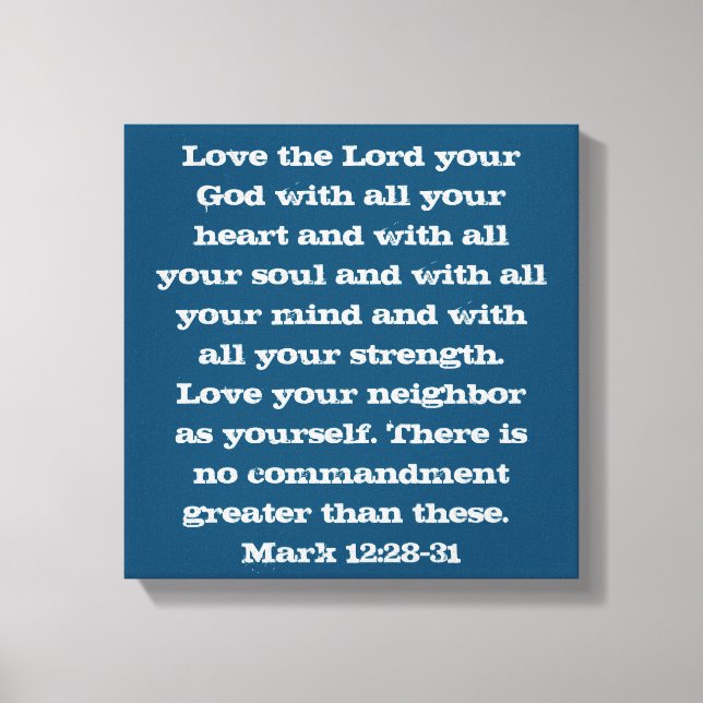 De två Underbarare kommentarerna Canvastryck (Framsida)