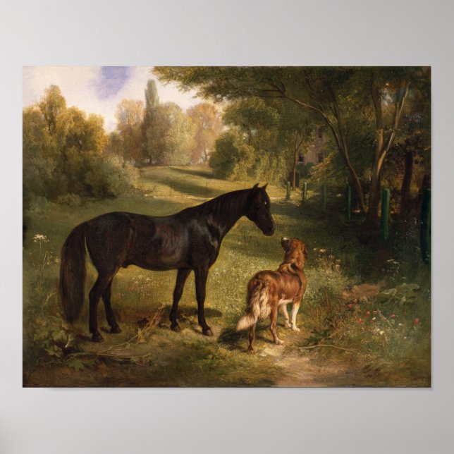 De två vännerna poster (Framsidan)