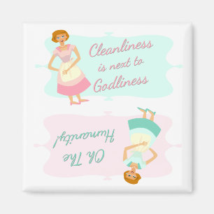 De två ytterligheterna av disktvätt magnet