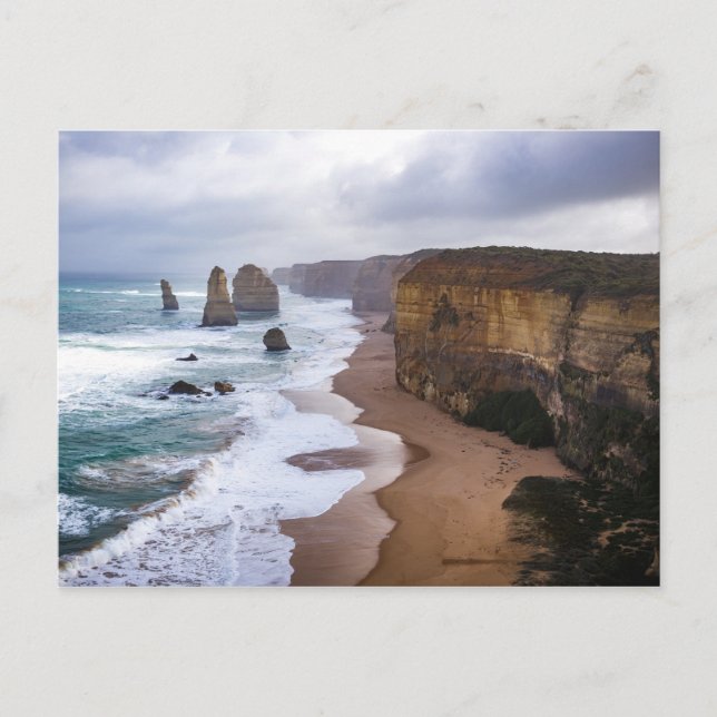 DE TWELVE APOSTLES - VICTORIA, AUSTRALIA VYKORT (Framsida)