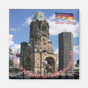 DE - Tysklandare Berlin Kaiser Wilhelm Memorial Ch Magnet