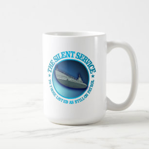 De tysta servar kaffemugg