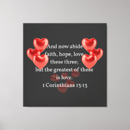 "... de underbarare i kärlek." kristen canvastryck