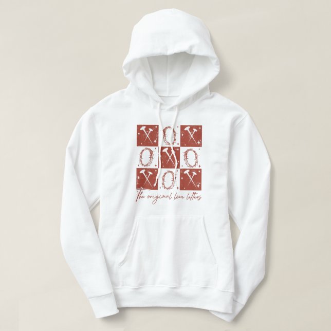 de ursprungliga kärleksbreven hoodie (Design framsida)