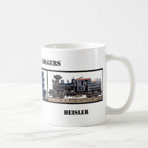 De utrustade loggersna kaffemugg