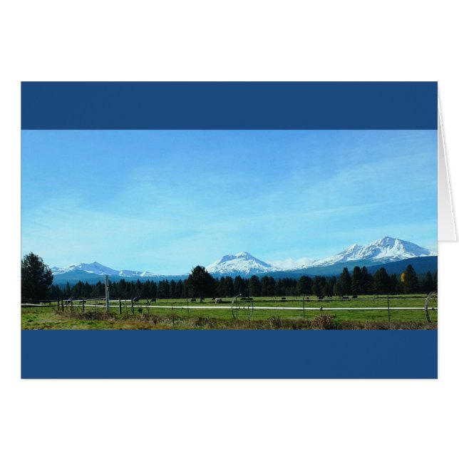 De vackra systrarna! hälsningskort (Framsidan Horizontal)