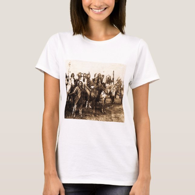 De väldiga Siouxna Tee Shirt (Framsida)