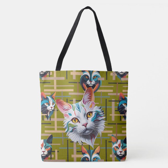 De väntar på hennes tillfredsställelse tygkasse (Framsida)