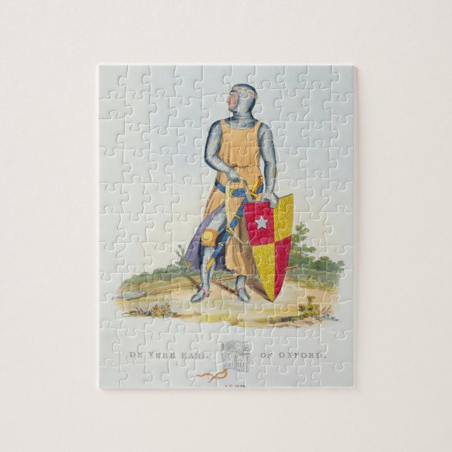 De Vere, Earl av Oxford, 1280, från 'forntida Pussel (Vertikal)