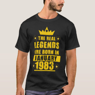 De verkliga förklaringarna föddes i januari 1983. t shirt