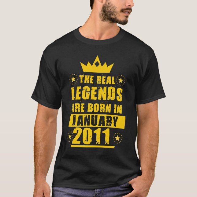 De verkliga förklaringarna föddes i januari 2011. t shirt (Framsida)