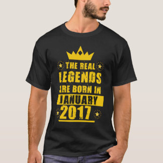 De verkliga förklaringarna föddes i januari 2017. t shirt
