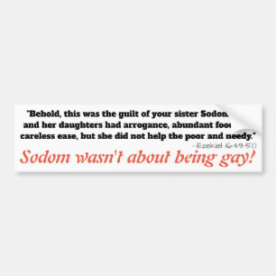 De verkliga syndar av Sodom -- det var inte Bildekal