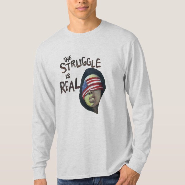 de verkliga t shirt (Framsida)