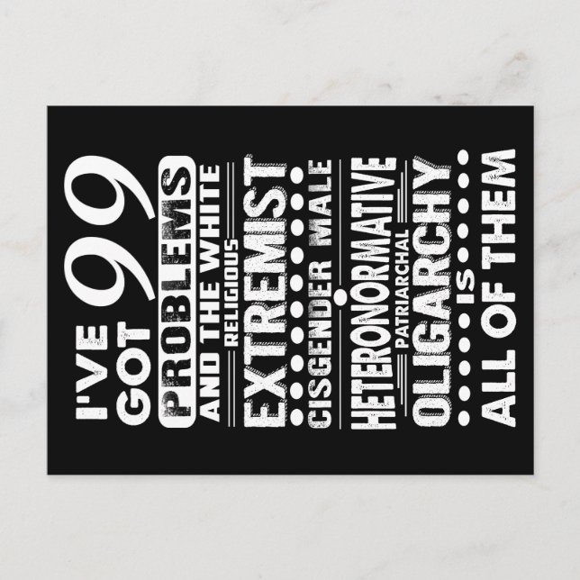 De vet vem du är med det här vykort (Framsida)