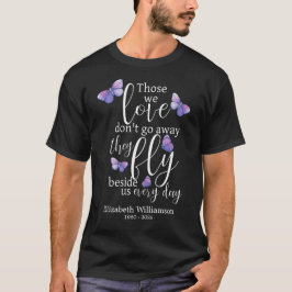 De vi Kärlek Butterfly-begravningen T Shirt