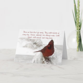 "De vi kärlek går inte bort" standard Kort