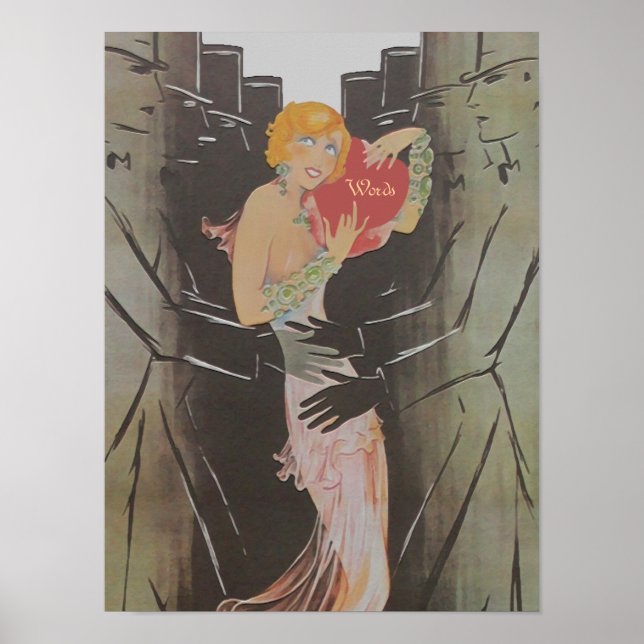 De vill att jag byter FÄRG ~ Poster 16 x 12 (Framsidan)