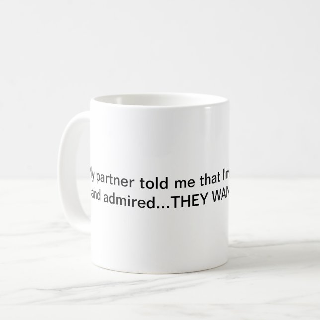 De vill ha nåt... kaffemugg (Framsida vänster)