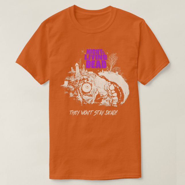 De vill stanna död t shirt (Design framsida)