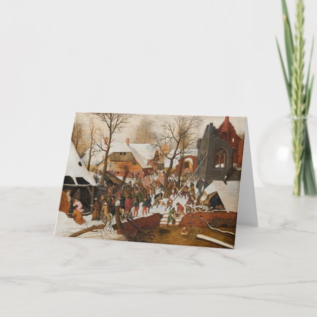 DE VISA MAGERNAS TILLBEDJAN PRESENTKORT KORT (Framsida)
