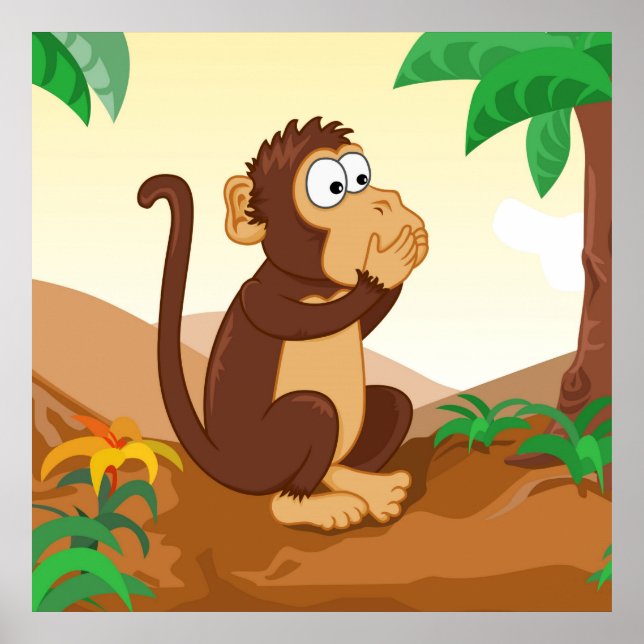 De vise aporna talar 1/3 poster (Framsidan)