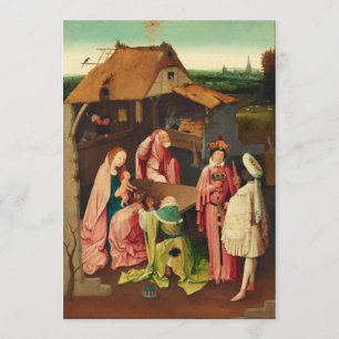 De vise männens tillbedjan av Hieronymus Bosch Inbjudningar