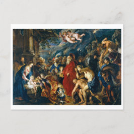 De vise männens tillbedjan | Peter Paul Rubens | Vykort